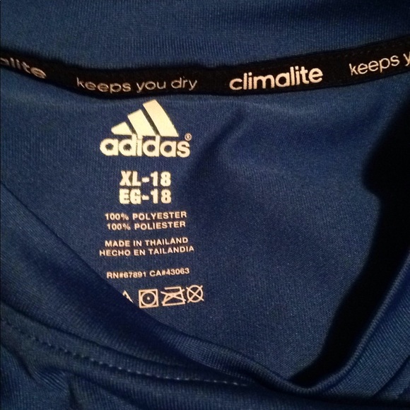 Boys XL Adidas short sleeve shirts - Picture 2 of 6